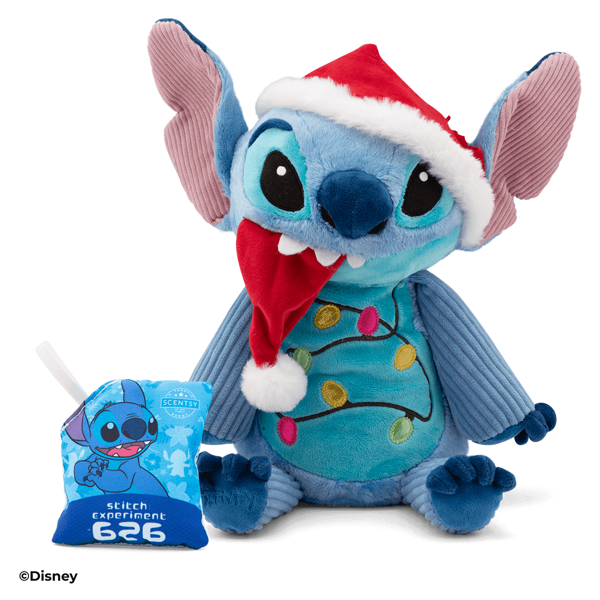 Santa Disney Stitch – Scentsy Buddy