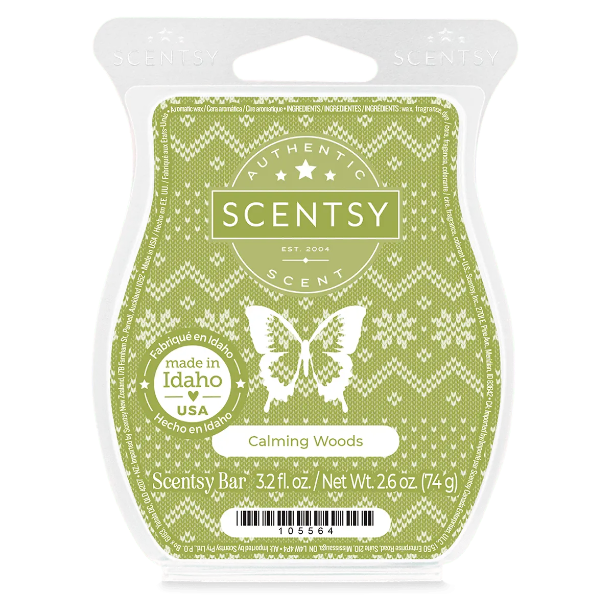Calming Woods Scentsy Bar