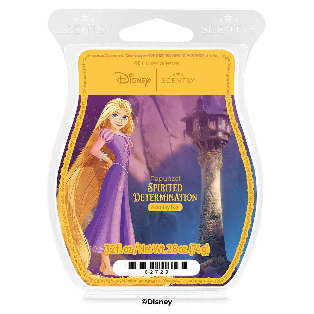 Disney Rapunzel: Spirited Determination – Scentsy Bar