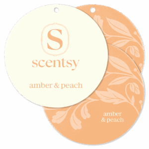 Amber & Peach Scent Circle 3-Pack