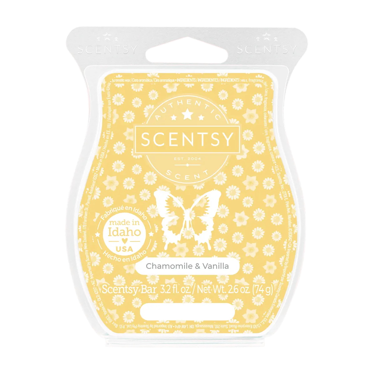 Chamomile & Vanilla Scentsy Bar