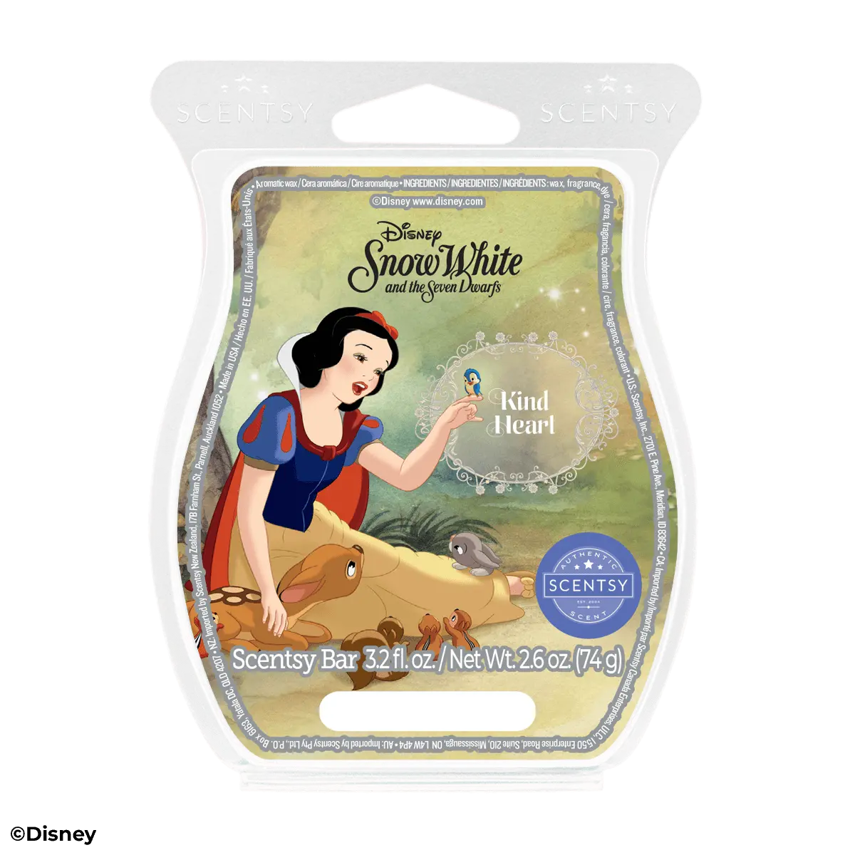 Disney Snow White: Kind Heart – Scentsy Bar