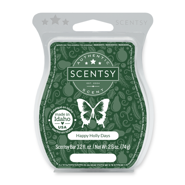 Happy Holly Days Scentsy Bar