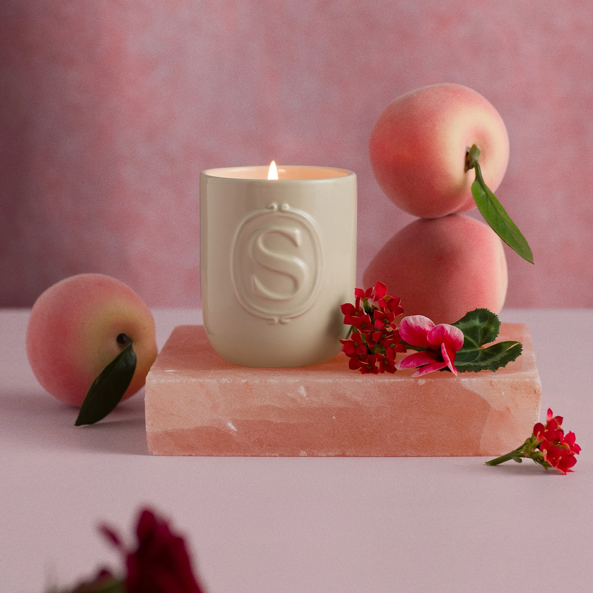 Petals & Poems Scented Candle - Image 2