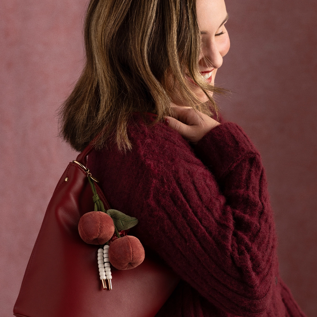 Santina Cherry Scentsy Charm Clip - Image 2