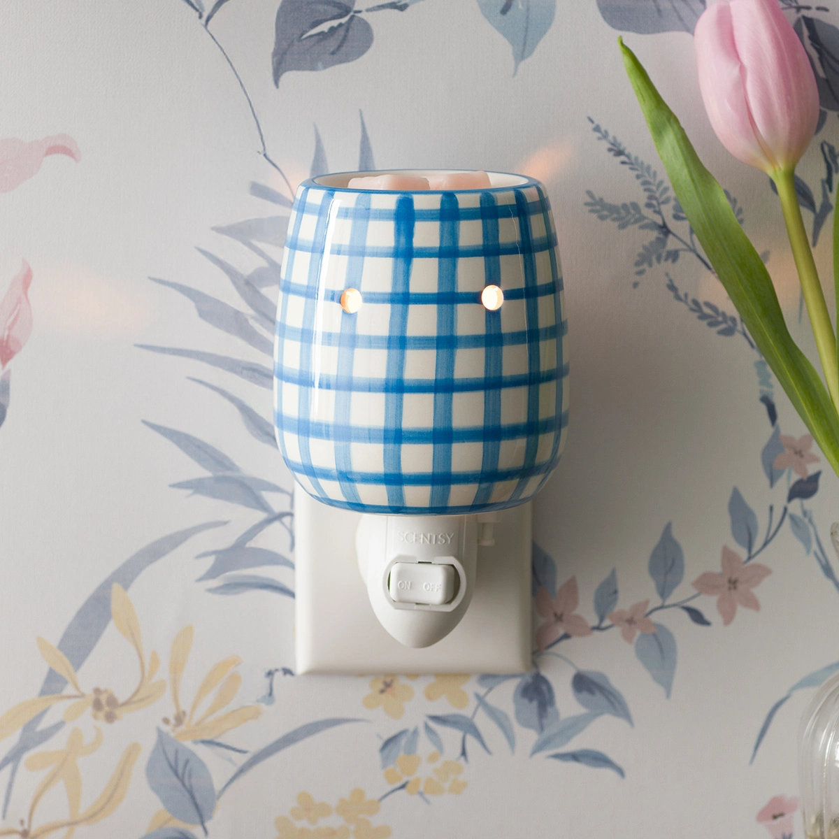 Cottage Gingham – Blue Mini Warmer - Image 4