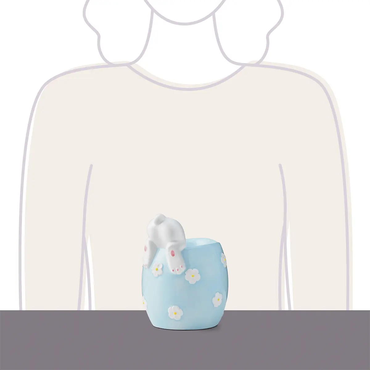 Curious Cottontail Warmer - Image 3