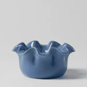 Petite Ruffle – Cerulean Warmer