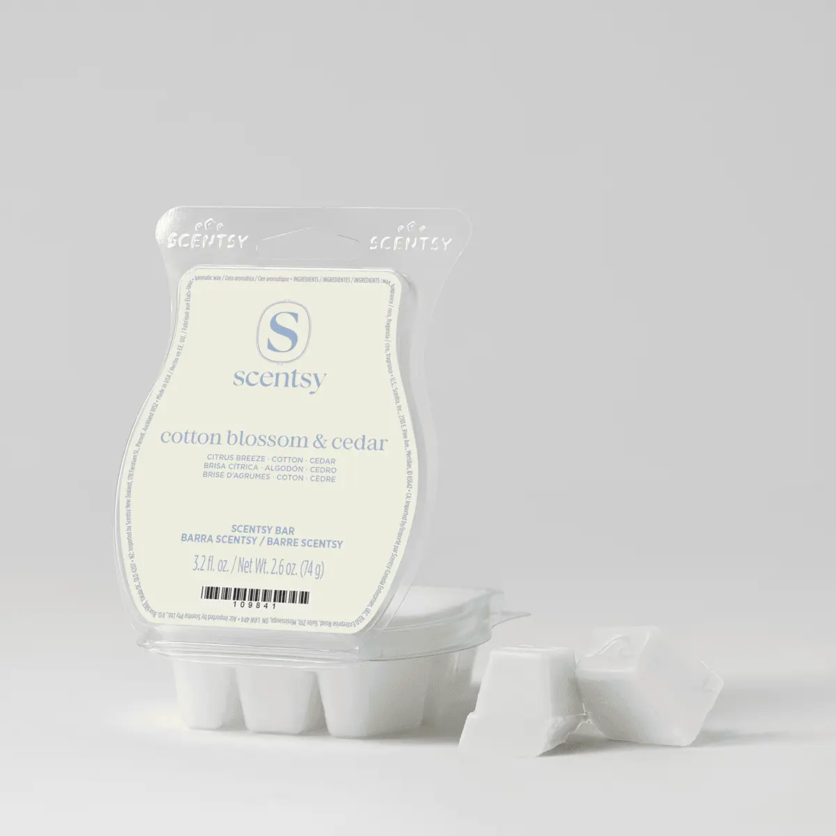 Cotton Blossom & Cedar Scentsy Bar