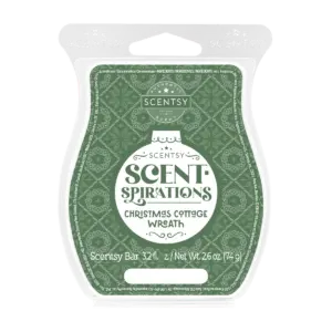 Christmas Cottage Wreath Scentsy Bar