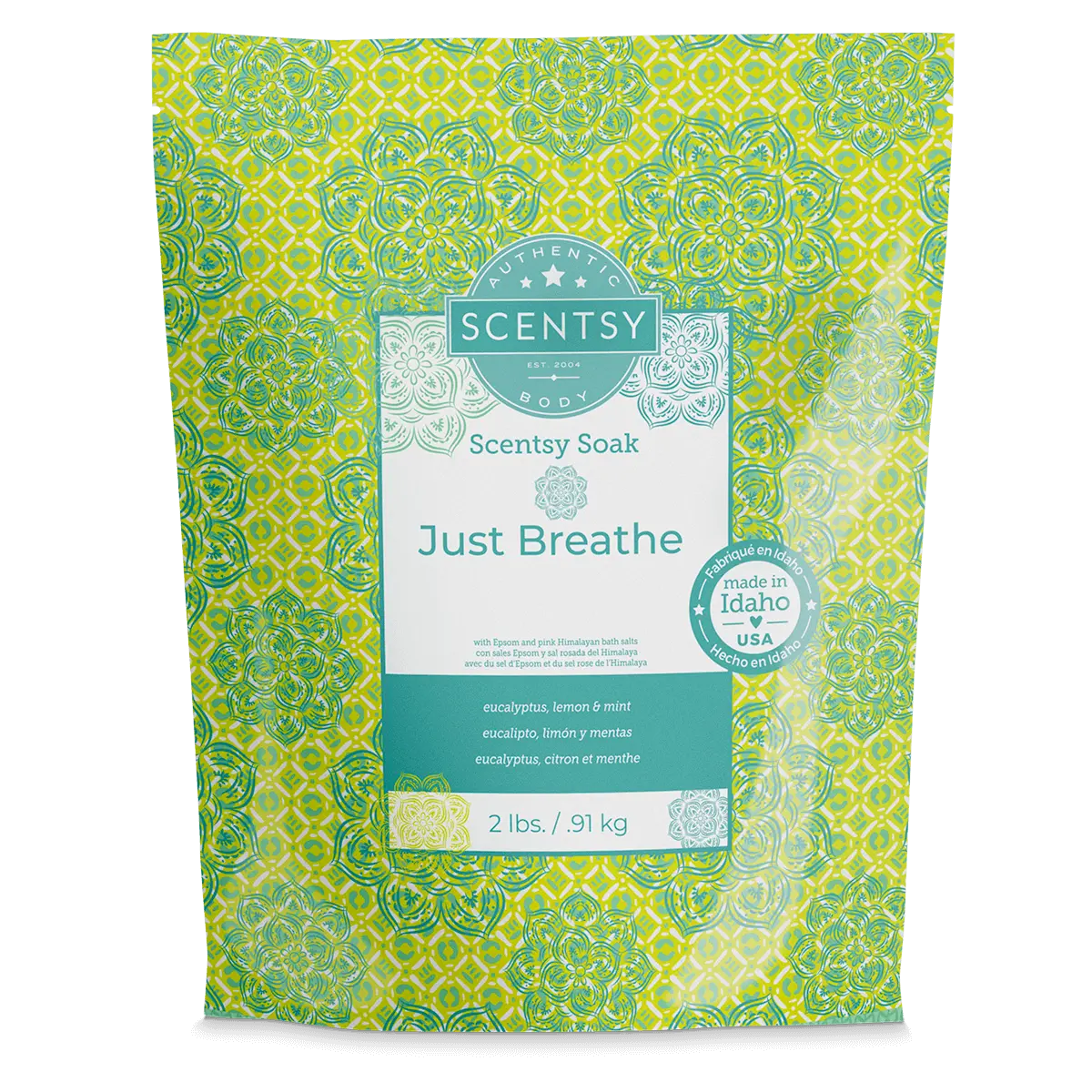 Just Breathe Scentsy Soak