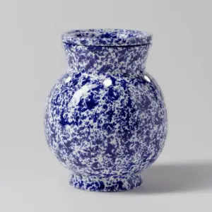 Blue Spongeware Warmer