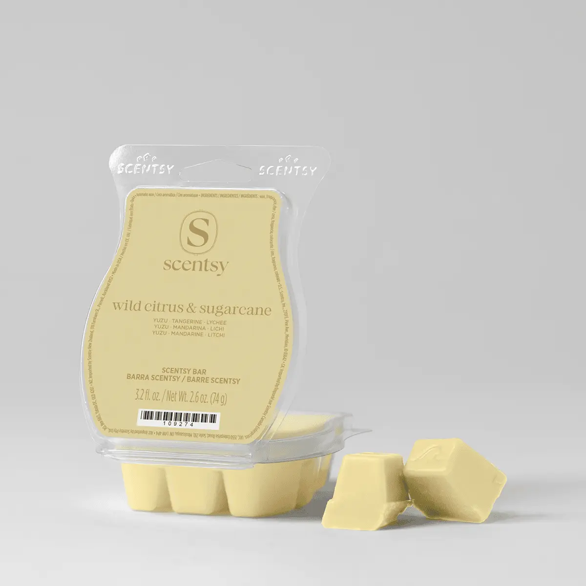 Wild Citrus & Sugarcane Scentsy Bar