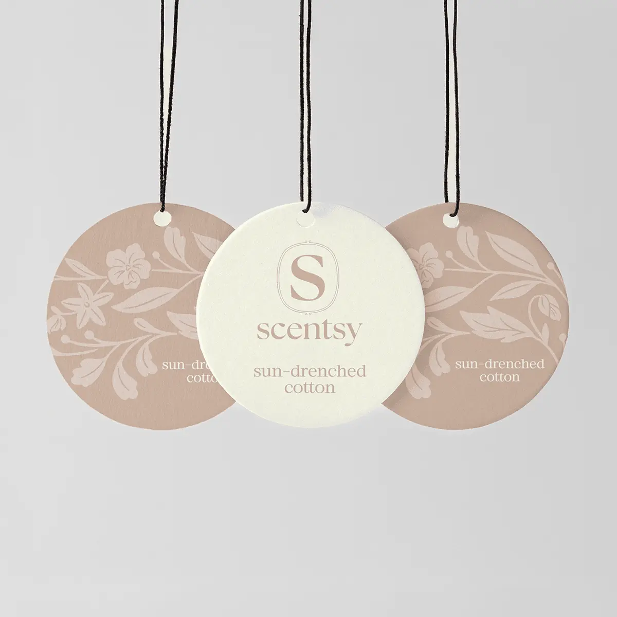 Sun-Drenched Cotton Scent Circle 3-Pack
