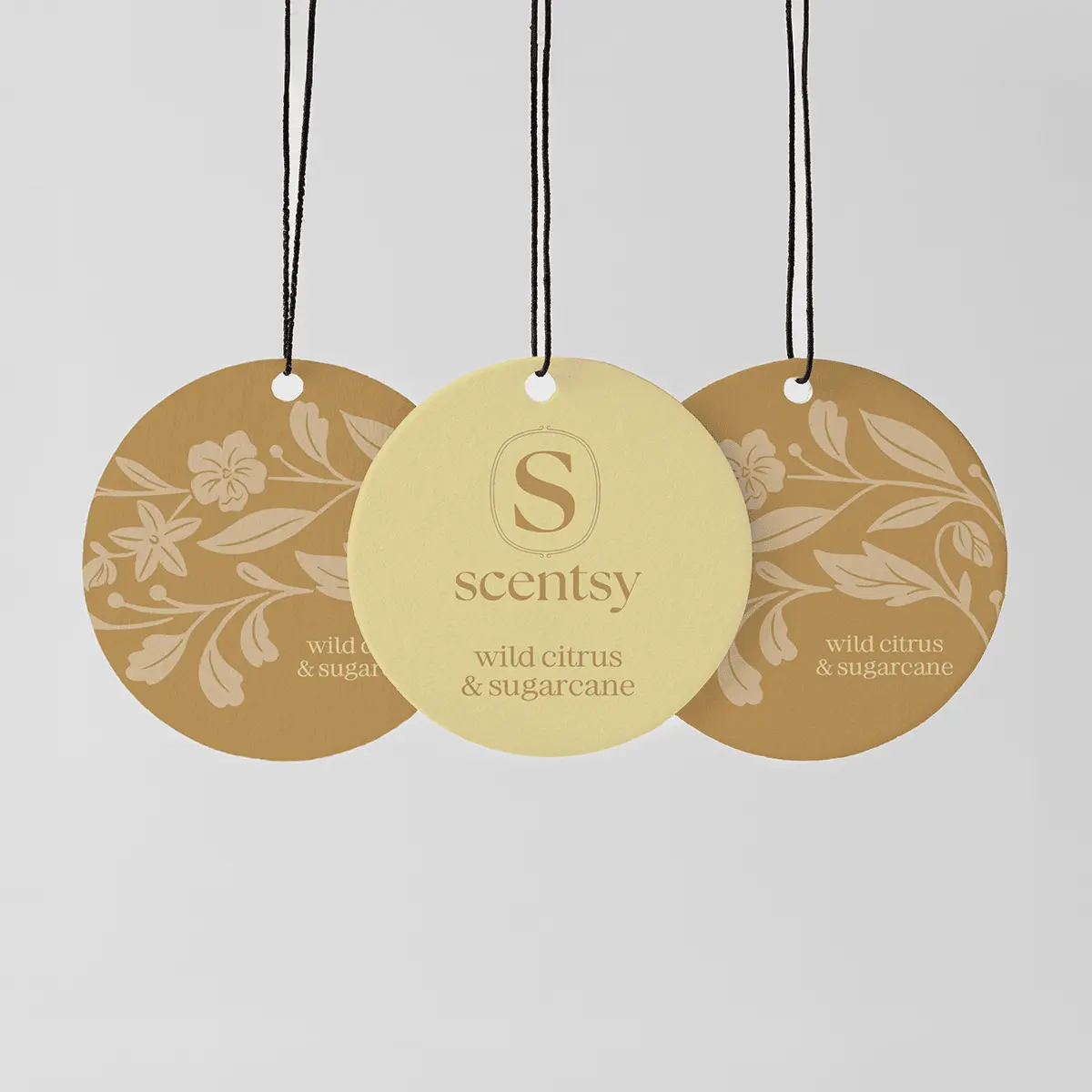 Wild Citrus & Sugarcane Scent Circle 3-Pack