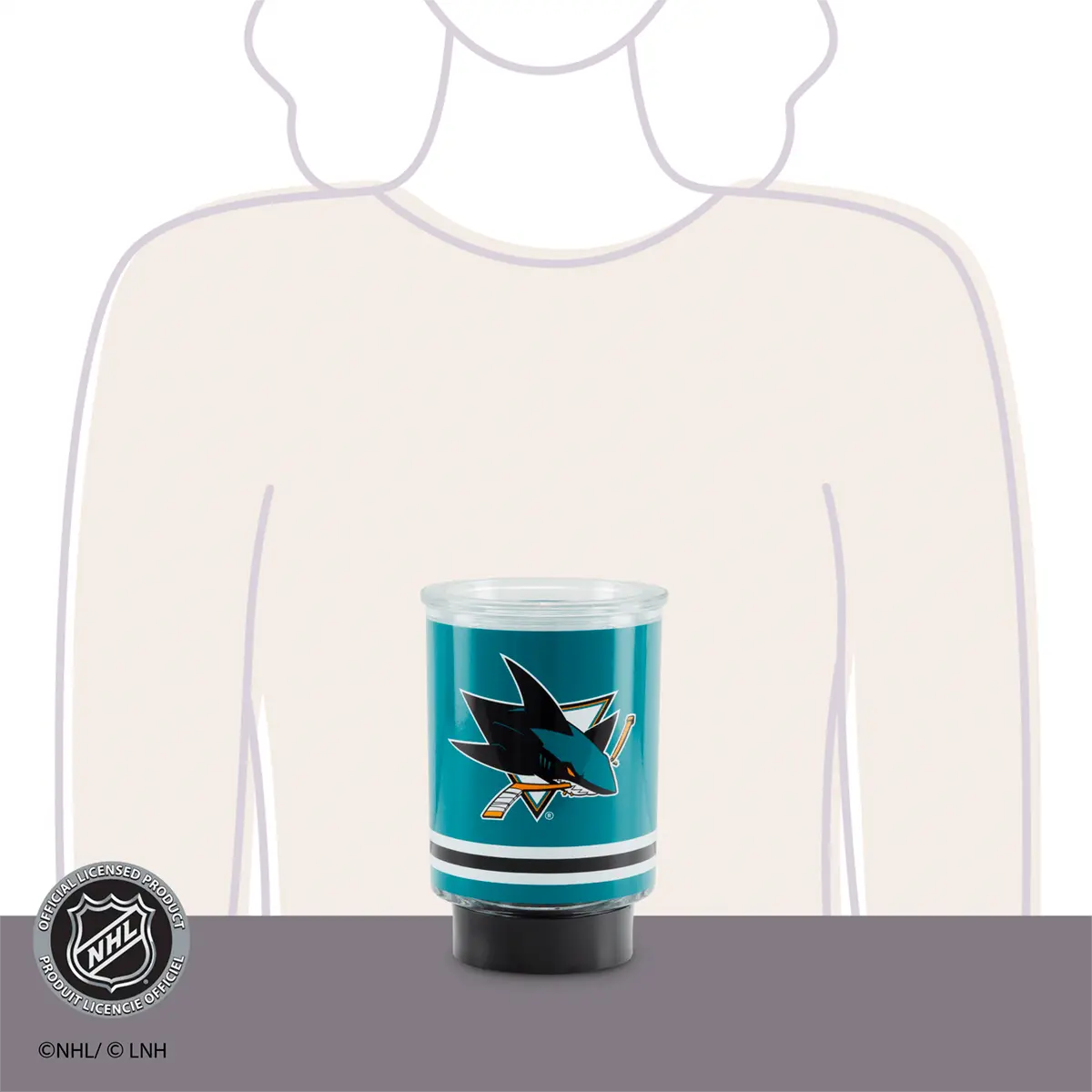 NHL®: San Jose Sharks ® - Scentsy Warmer - Image 6