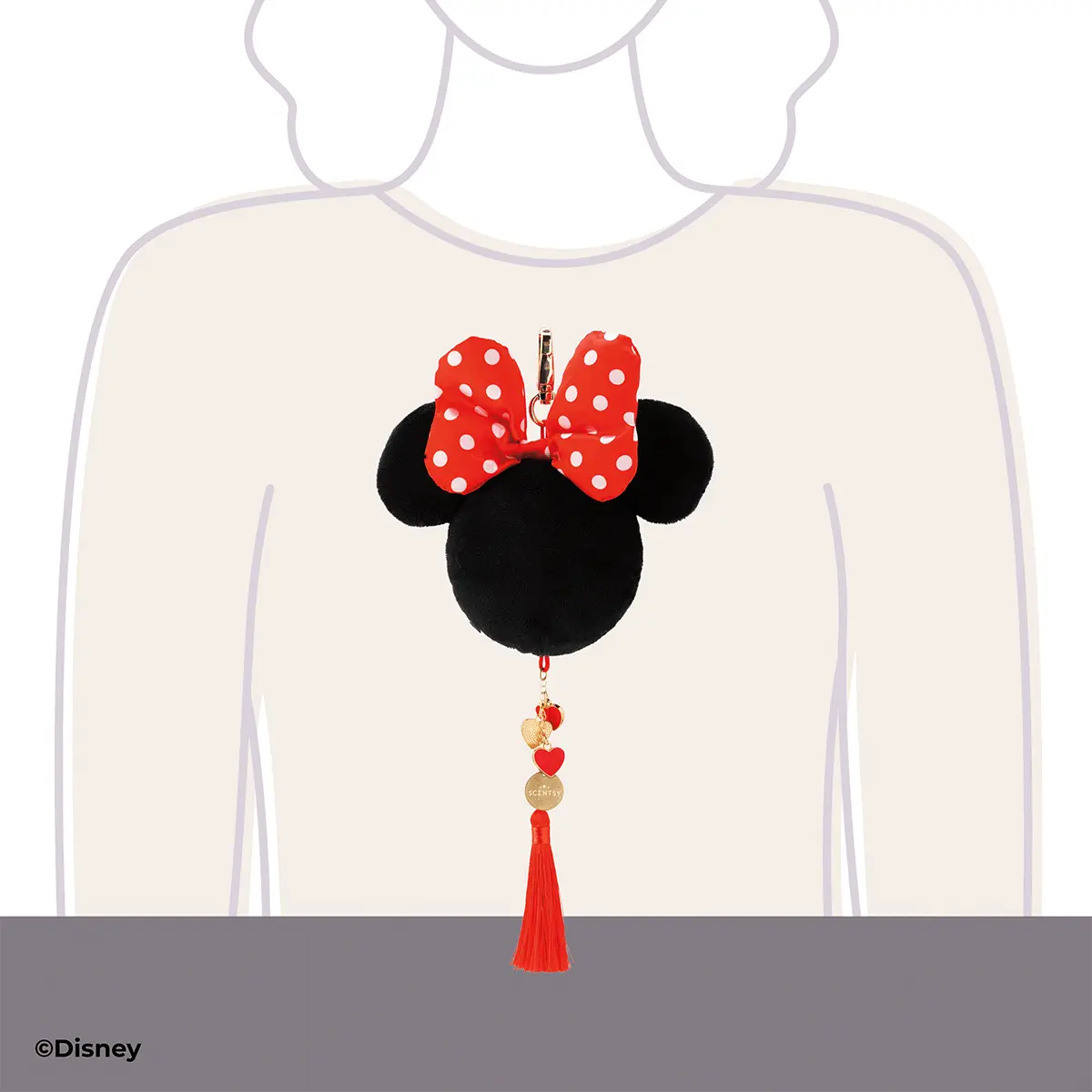 Disney Minnie Mouse – Scentsy Charm Clip - Image 2