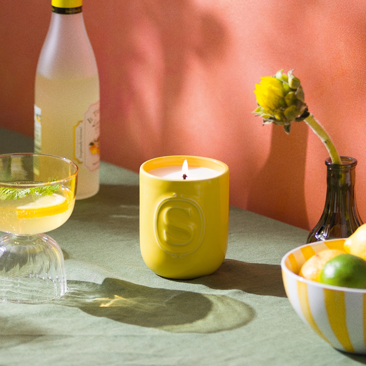 Limone Fresco Scented Candle - Image 3
