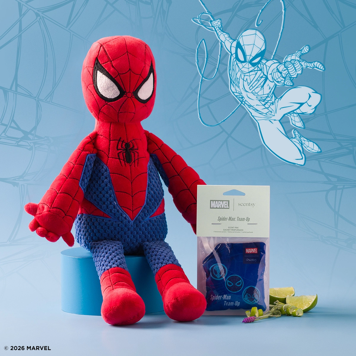 Spider-Man – Scentsy Buddy - Image 2