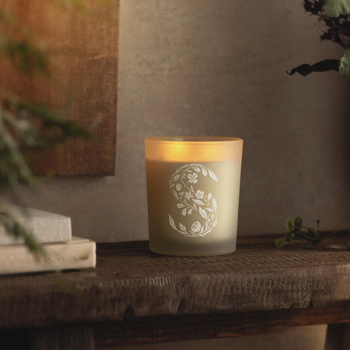 Spiced Apple Chai Scented Candle - Image 4