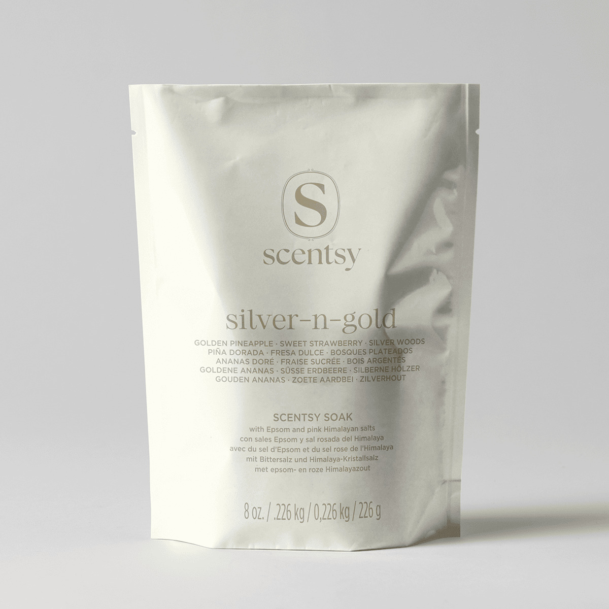 Silver-N-Gold Single-Use Scentsy Soak