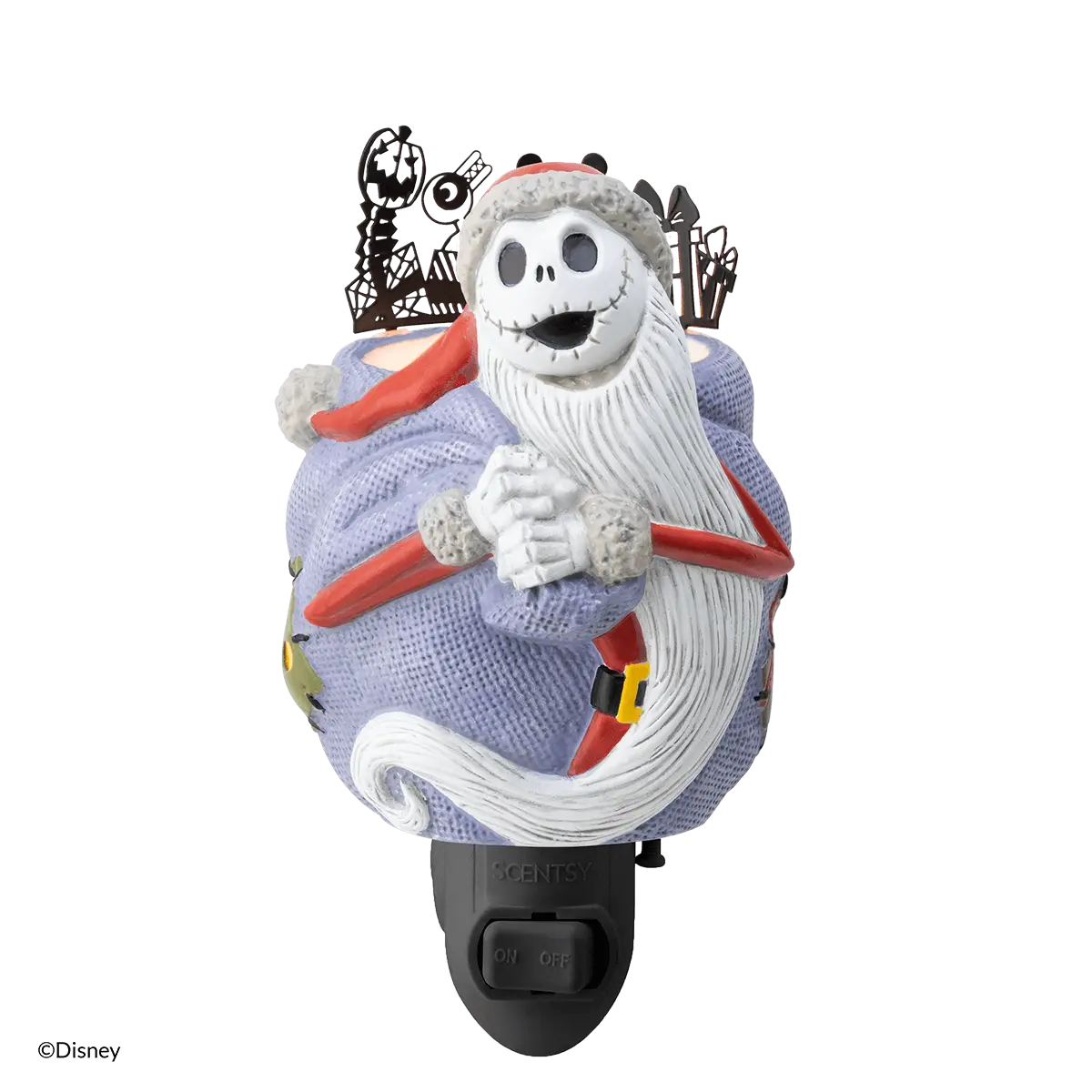 Santa Jack Skellington – Scentsy Mini Warmer