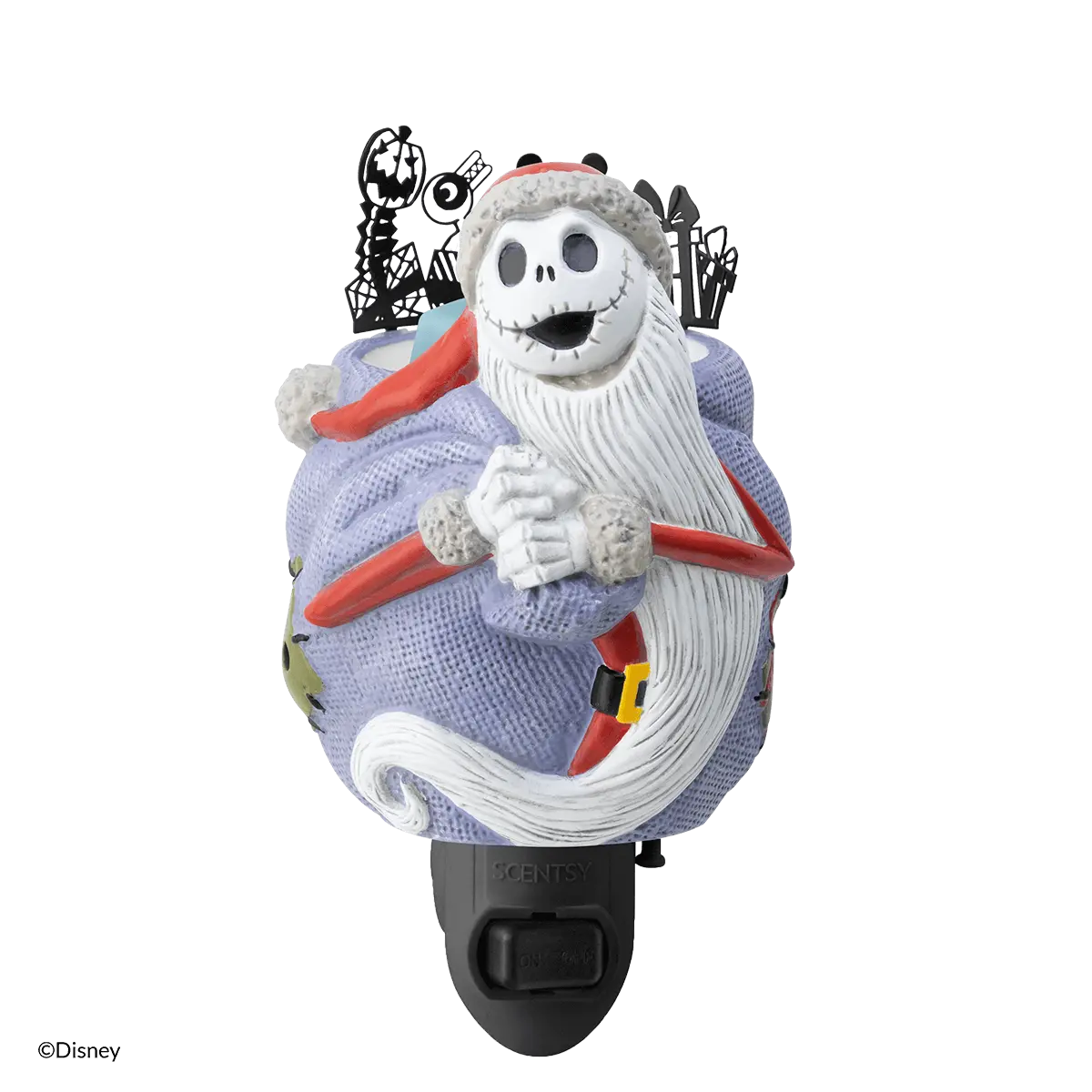 Santa Jack Skellington – Scentsy Mini Warmer - Image 4