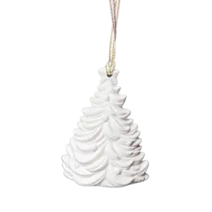 Christmas Tree Porcelain Ornament
