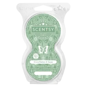 Snowflakes & Sage Scentsy Pod Twin Pack