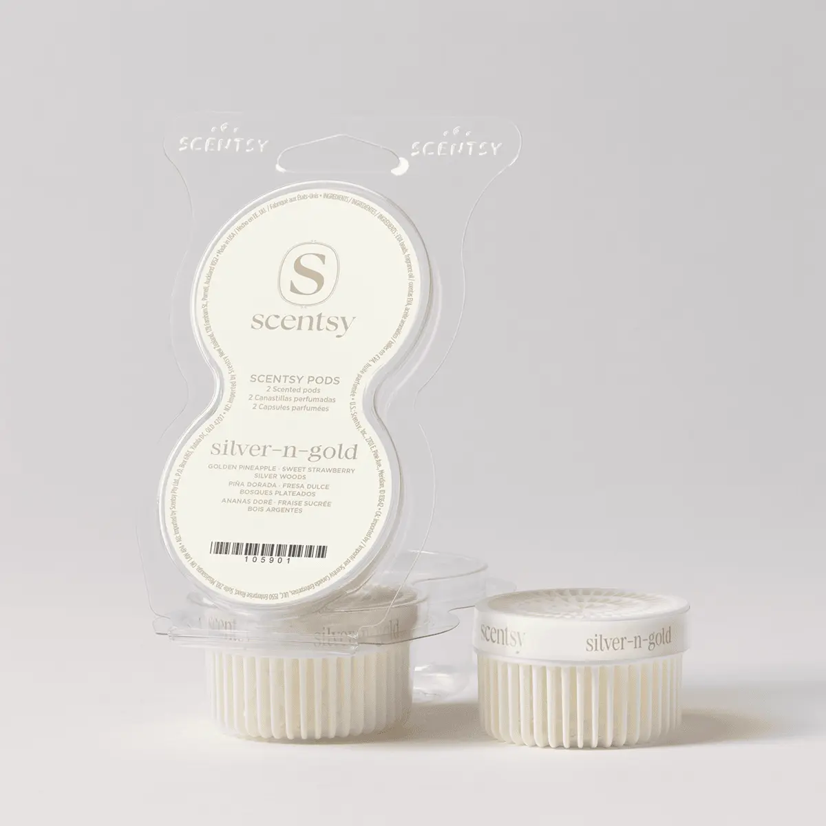Silver-N-Gold Scentsy Pod Twin Pack