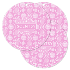 Strawberries & Cream Scent Circle 3-Pack