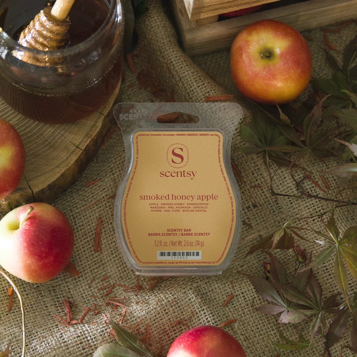 Smoked Honey Apple Scentsy Bar - Image 3
