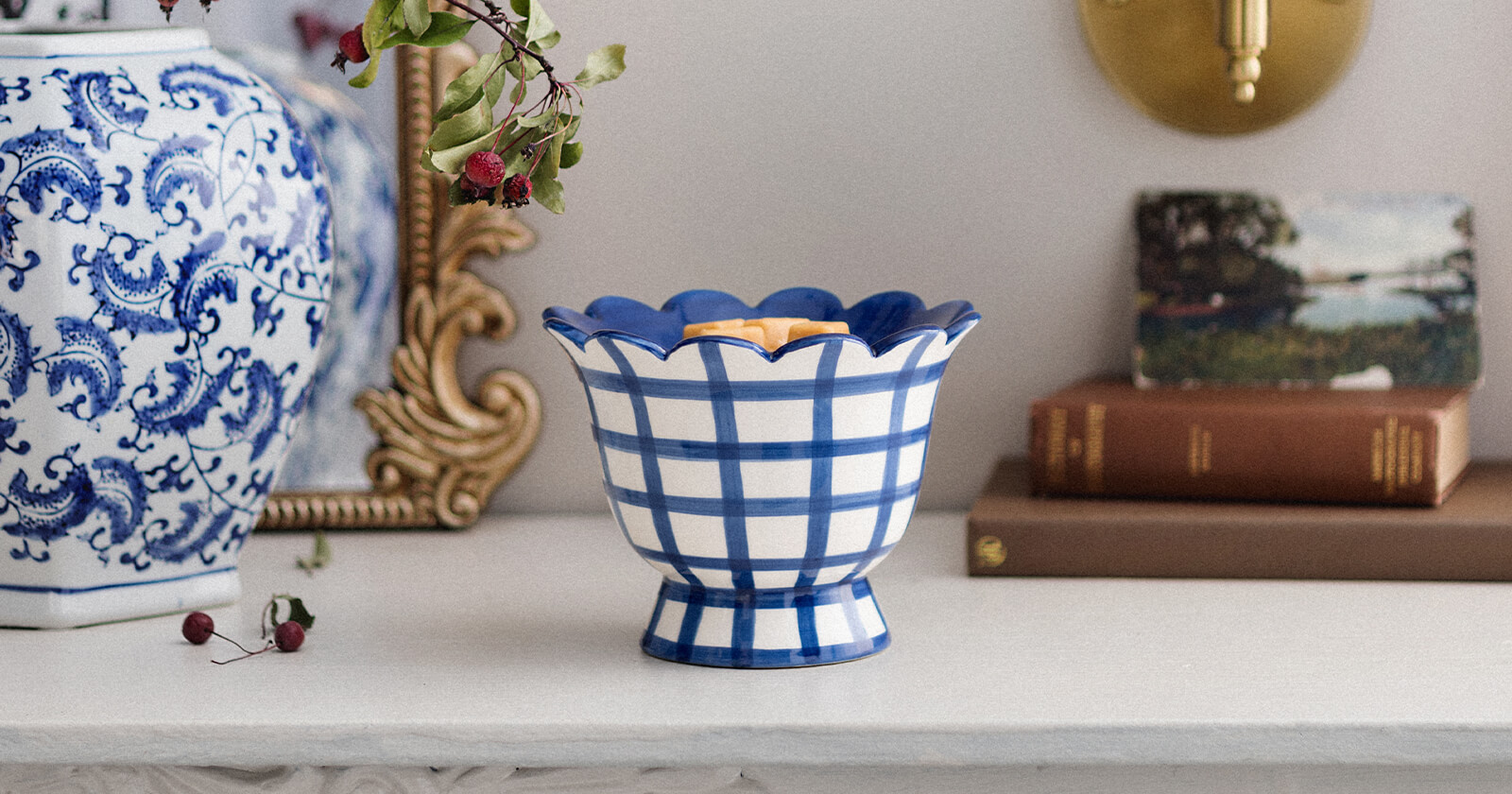 Bluebell Gingham Warmer