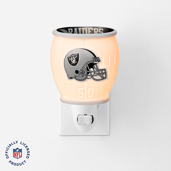 NFL Collection: Las Vegas Raiders – Scentsy Mini Warmer - Image 5