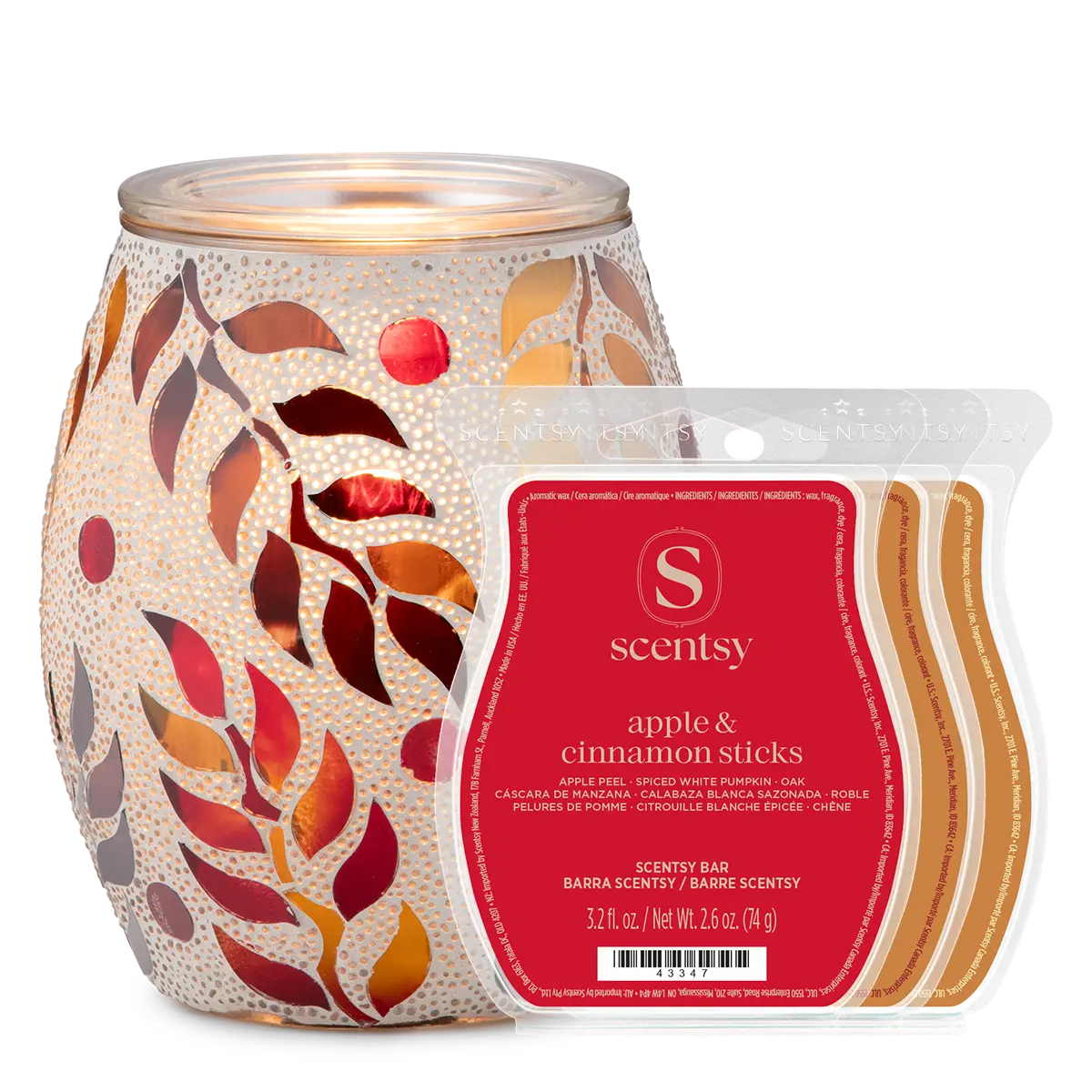 Canopy of Color Warmer + 3 Scentsy Bars