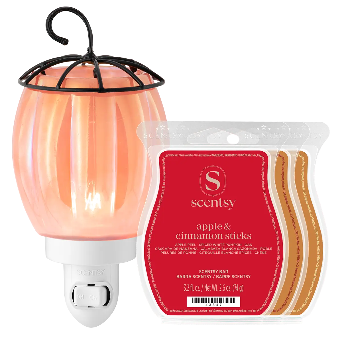 Petite Pumpkin Mini Warmer + 3 Scentsy Bars