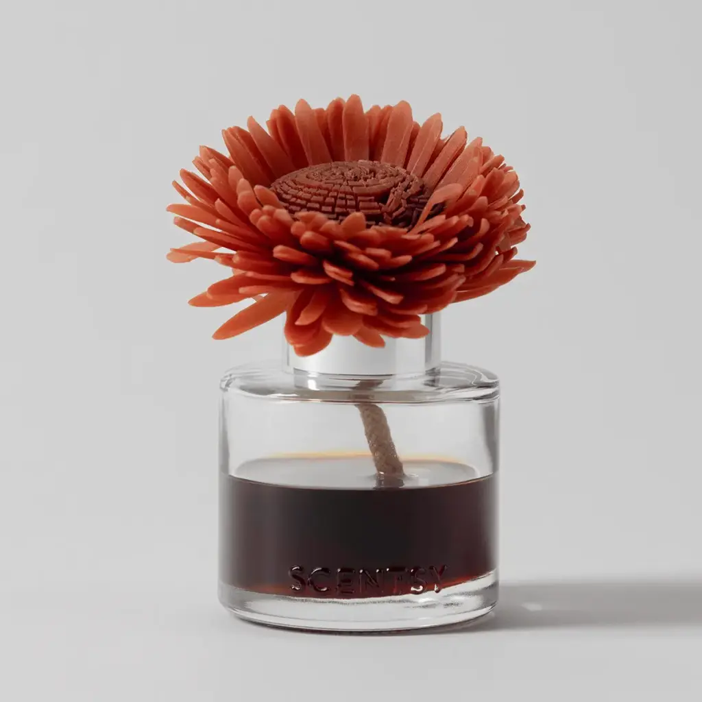 Wild Cherry Fire - Stunning Sunflower Fragrance Flower