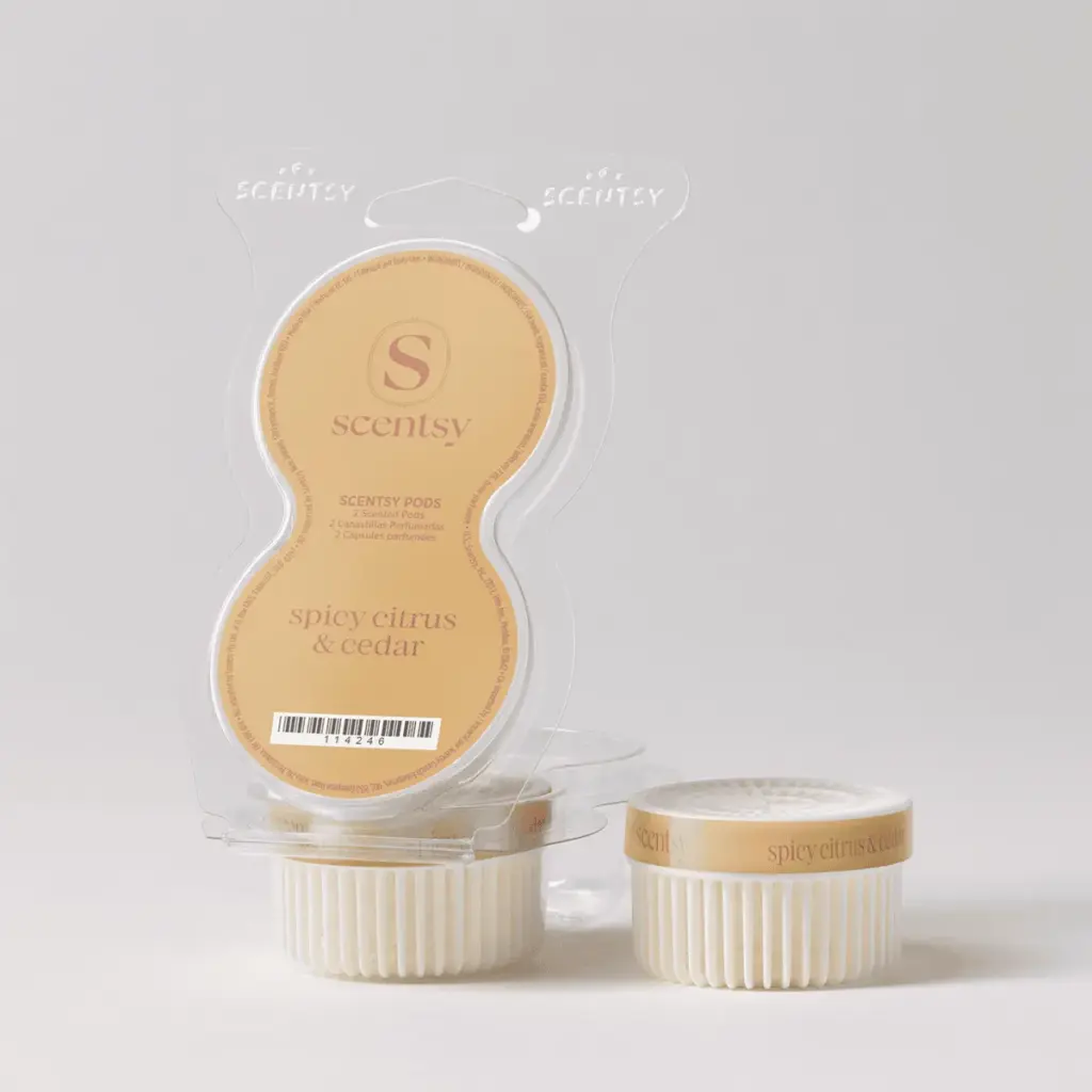 Spicy Citrus & Cedar Scentsy Pod Twin Pack