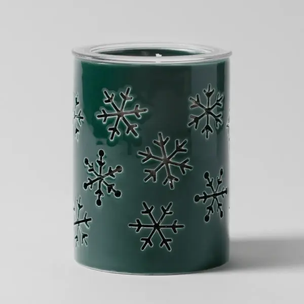 Alpine Snowflake Candle Holder