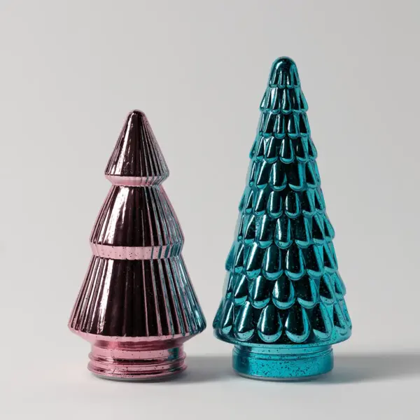 LED Décor Trees – Pink and Blue
