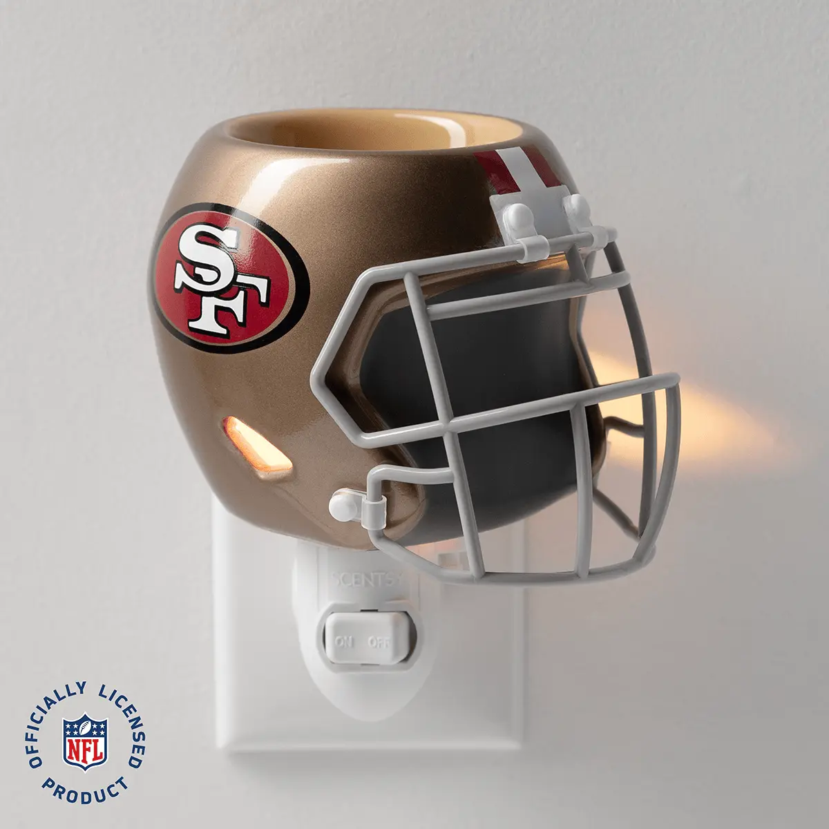 NFL: San Francisco 49ers Helmet – Scentsy Mini Warmer