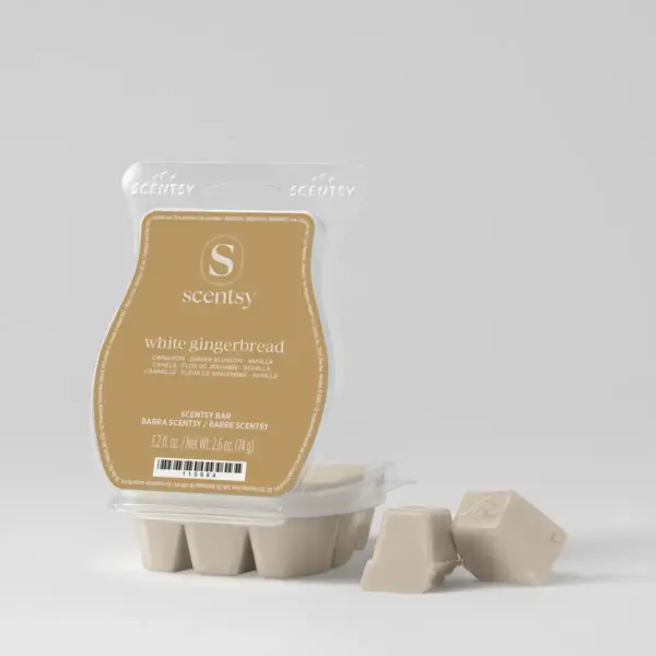 White Gingerbread Scentsy Bar
