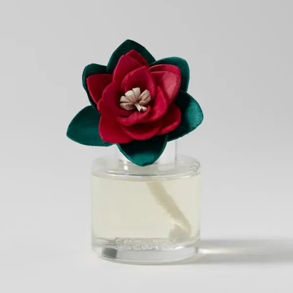 Blue Sage Balsam - Radiant Red Poinsettia Fragrance Flower